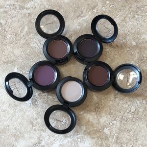 5 Purple MAC shadows